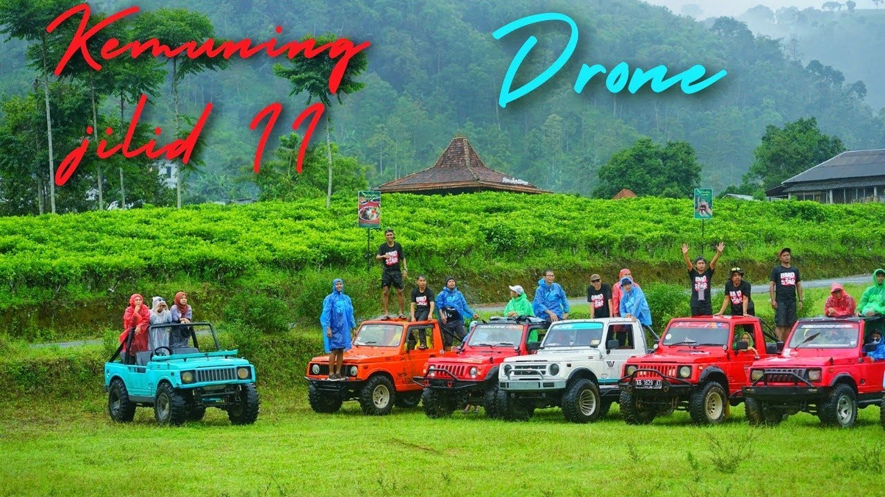 PENAMPAKAN KEMUNING DARI DRONE