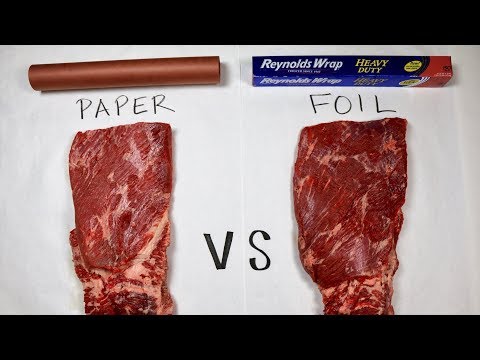 Brisket Wrap Test: Wrap in Foil or Butcher Paper? Smoked Prime ...