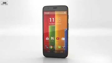 Motorola Moto G Lemon Lime 3D model by 3DModels.org