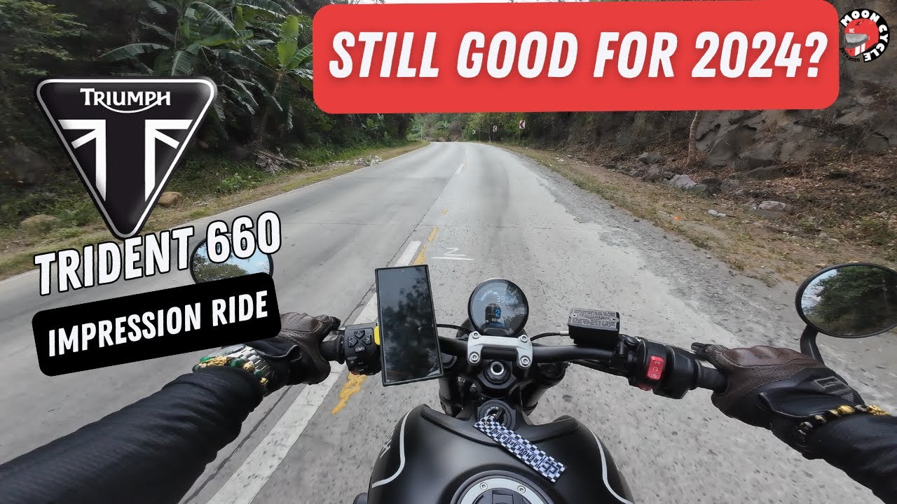 Sulit pa din ba ngayong 2024? | Triump Trident 660 Impression Ride