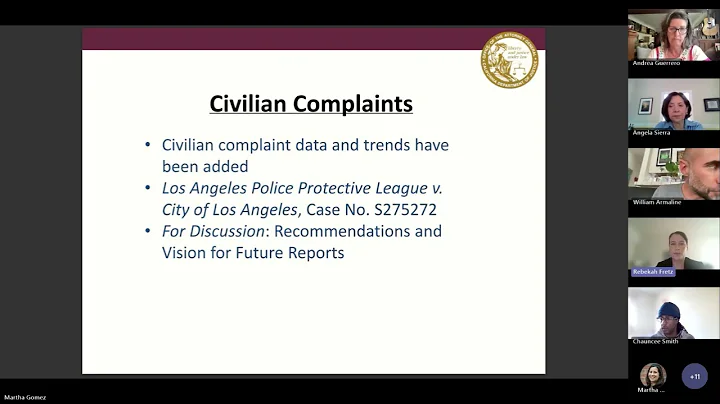 September 2, 2025 Accountability and Complaints Meeting