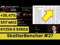 Ryzen 9 5950X Overclocked to 5117 MHz With EK-Quantum MSI MPG X570S Carbon EK X | SkatterBencher #27