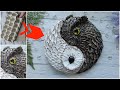 ШИКАРНОЕ ПАННО ИЗ ЛОТКОВ ОТ ЯИЦ #DIY  #OWL