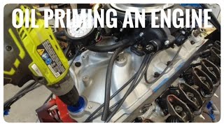Oil Priming an Engine