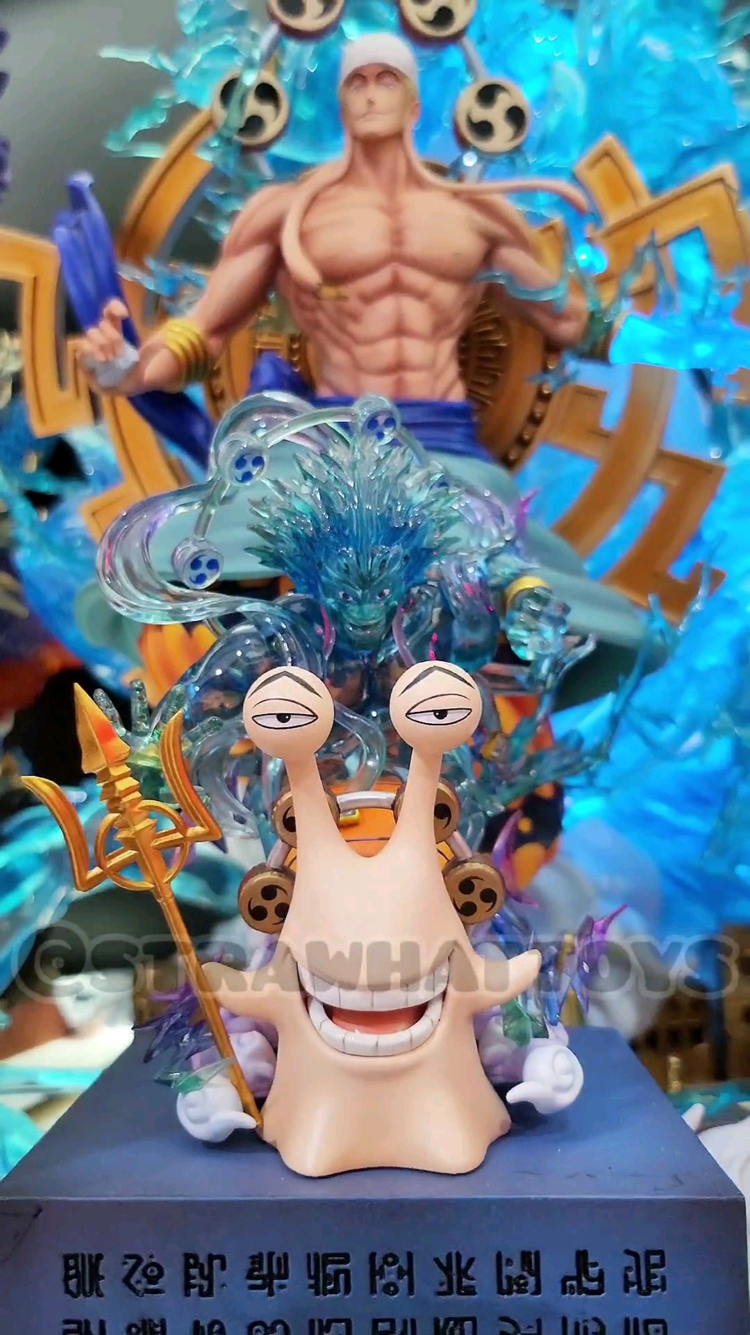 Den Den Mushi God Enel by Top studio #unboxing #onepiece