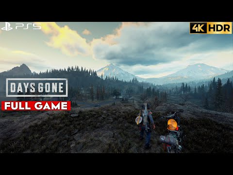 Days Gone Oynanış İzlenecek Yol Tam Oyun (PS5) 4K 60FPS HDR