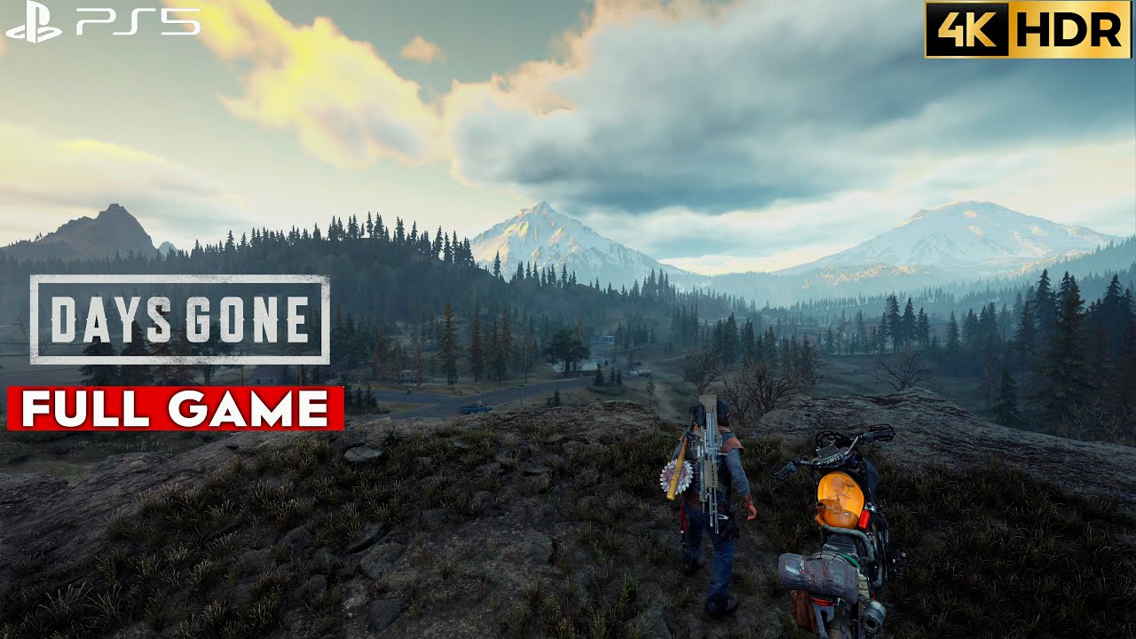 Days Gone (PS5) 4K 60FPS HDR Gameplay - (Full Game) 