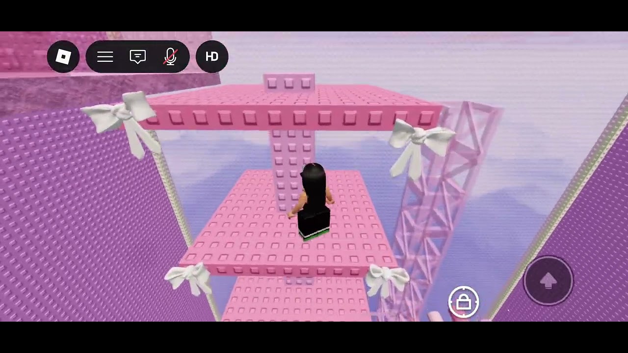 Playing pink tower