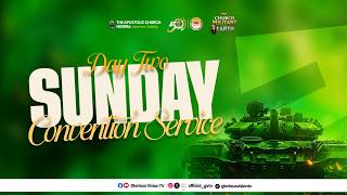 DAY TWO | SUNDAY CONVENTION SERVICE | 50TH LAWMNA INT'L CONVENTION