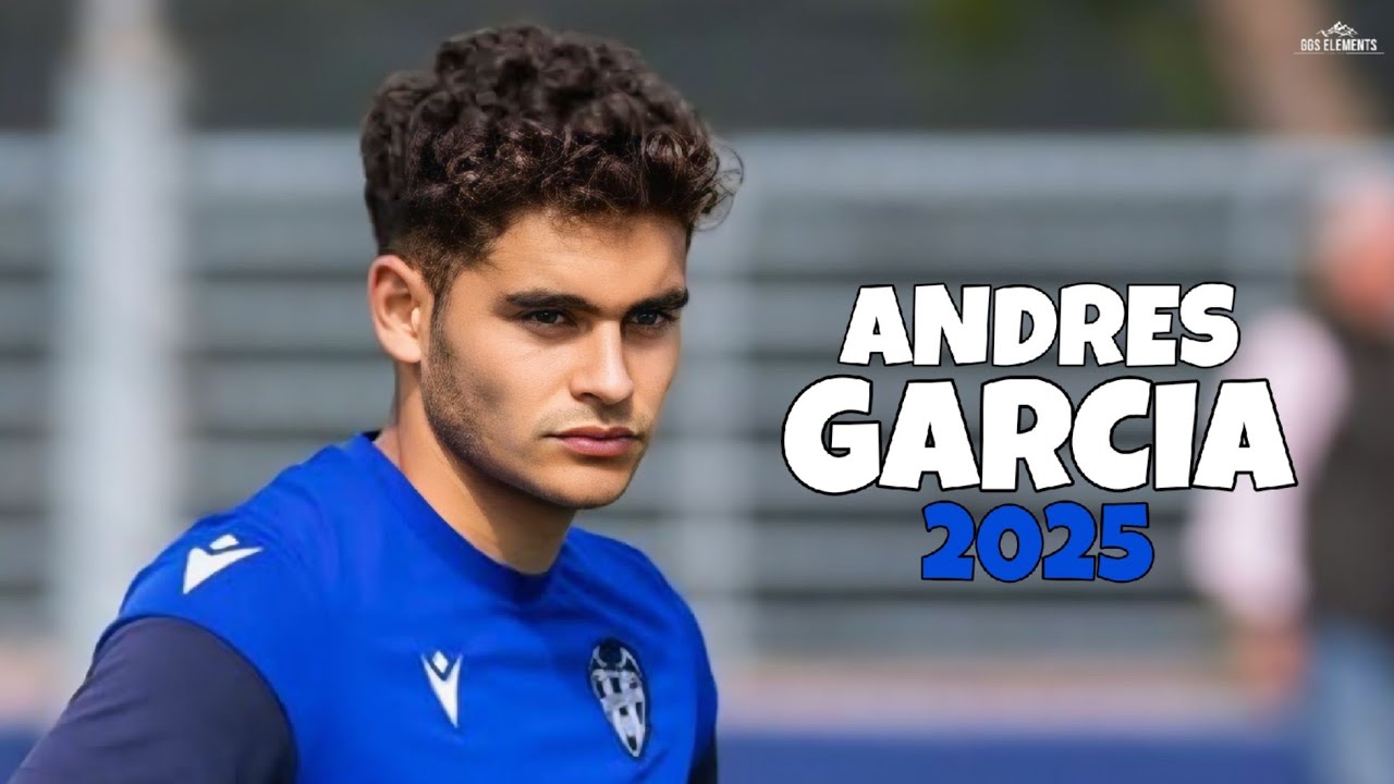 Andrés García 2025 - Levante - SKills & gols | HD