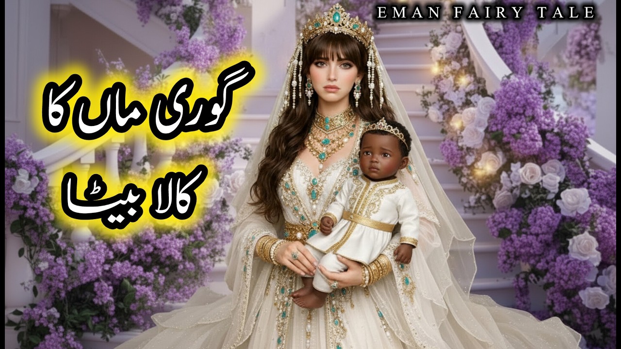 “A fair-skinned mother’s dark-skinned son.” || Magical Fairy tale || Urdu / Hindi fairy tales