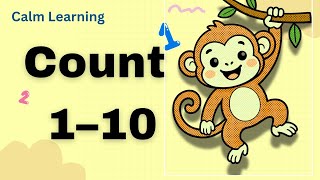 Best Rhymes for kids🐒 | Calm &amp; Gentle Learning Video #toddlers #learning #rhyme #fun