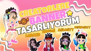 Creatorlere Banner Tasarliyorum Tepki̇leri̇ Ne Oldu? Kullandilar Mi Yuii Pkxd