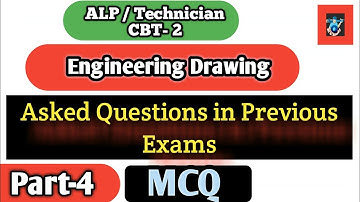 Engineering Drawing MCQ  ALp/cbt-2 UPSSSC DRDO SSCJE