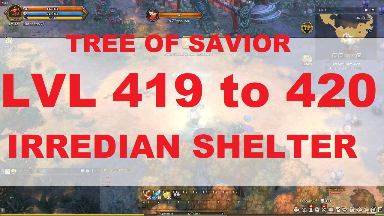 [ToS] Level 419 to 420 - Irredian Shelter - YouTube