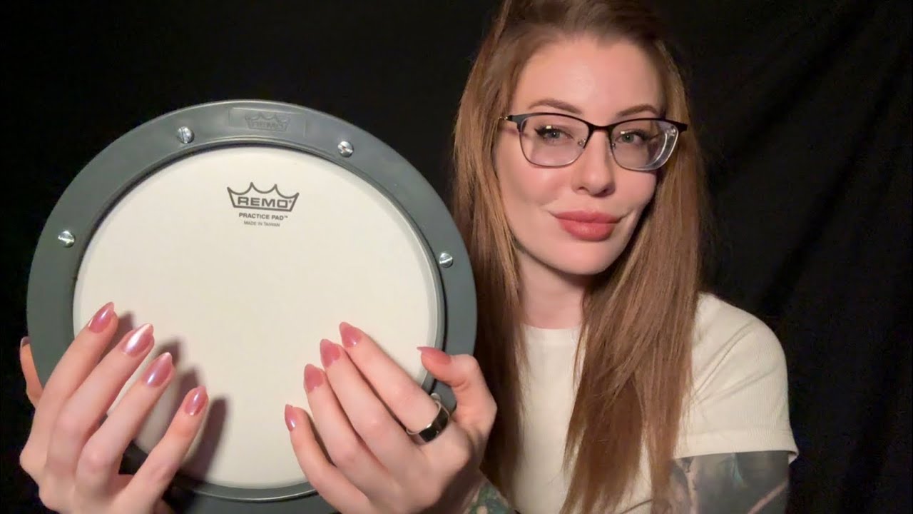 ASMR Cotton Pad + Rollerball (with drum pad taps)