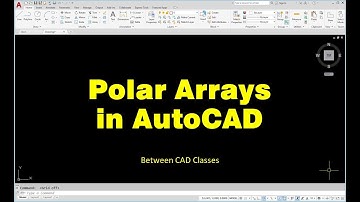 Creating Polar Arrays in AutoCAD