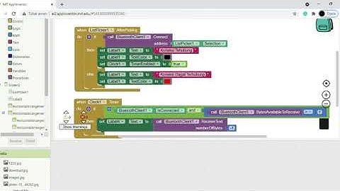 Membaca Suhu Menggunakan MIT App Inventor