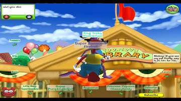 Toontown - How to do the flying glitch in Toontown Central