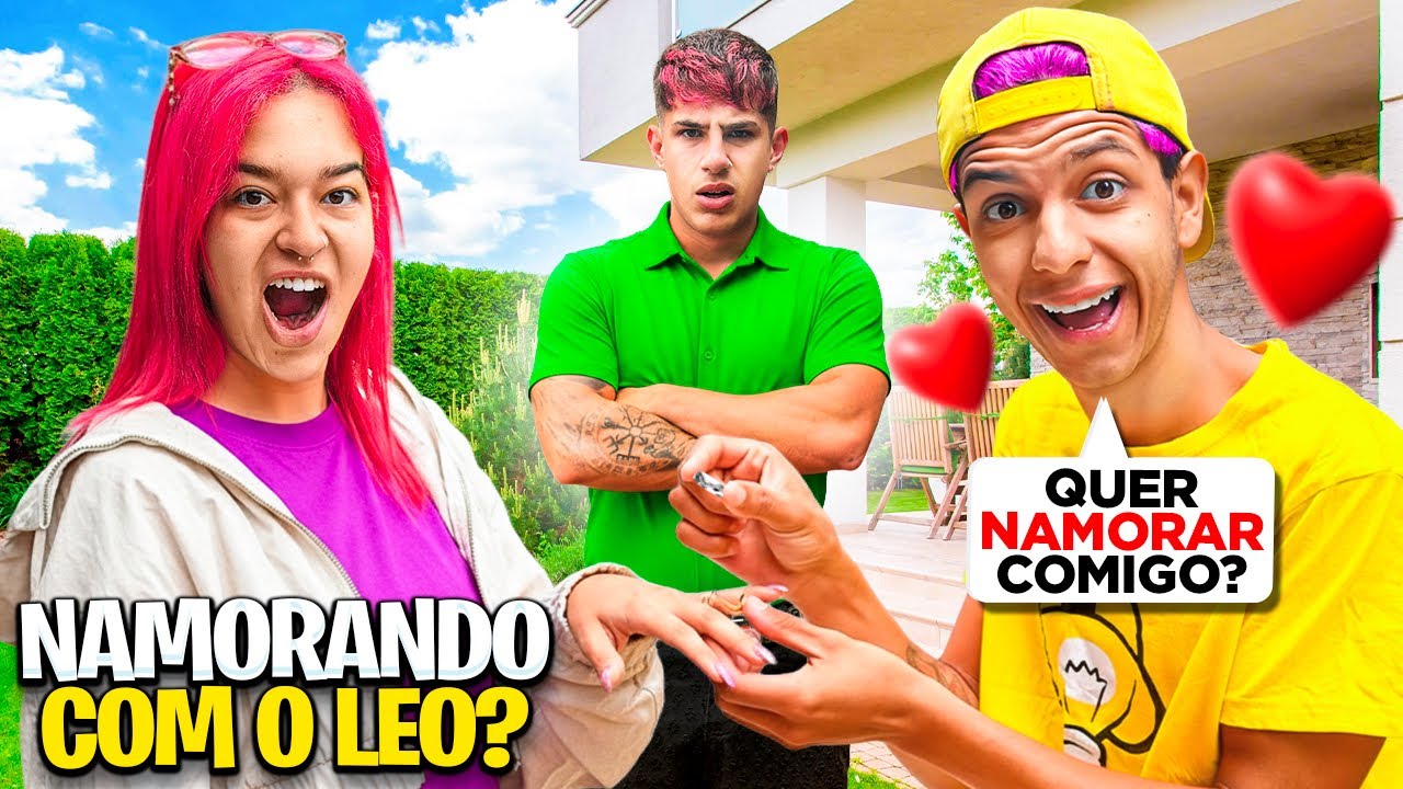 O LEOZINHO ME PEDIU EM NAMORO eu disse não!