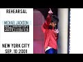 Michael Jackson - Rehearsal of 30th Anniversary Celebration (September 10, 2001)