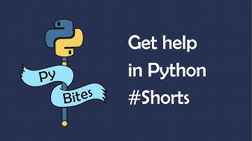 How to get help in Python and read source code #Shorts