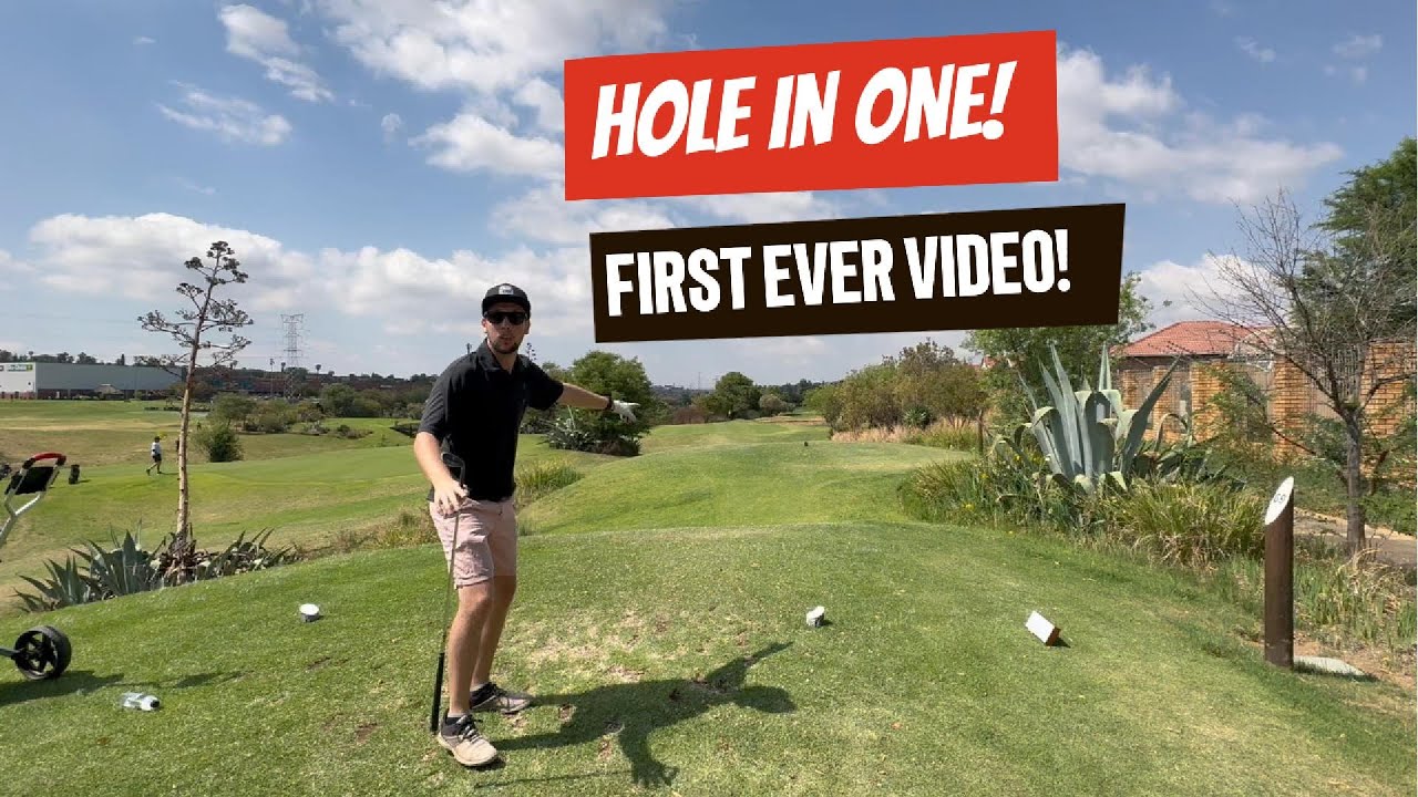 Hole in one on the first video - YouTube