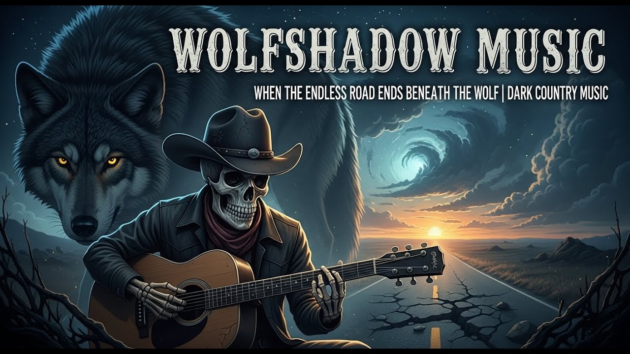 Wolfshadow Music – When the Endless Road Ends Beneath the Wolf | Dark Country Music