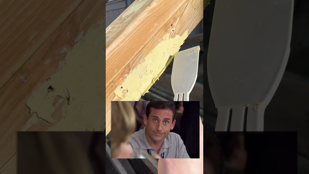 Quick Repair For Exterior Wood Rot Bondo Filler 