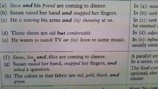 Coordinating Conjunctions - Parallel Structure (Part 1)