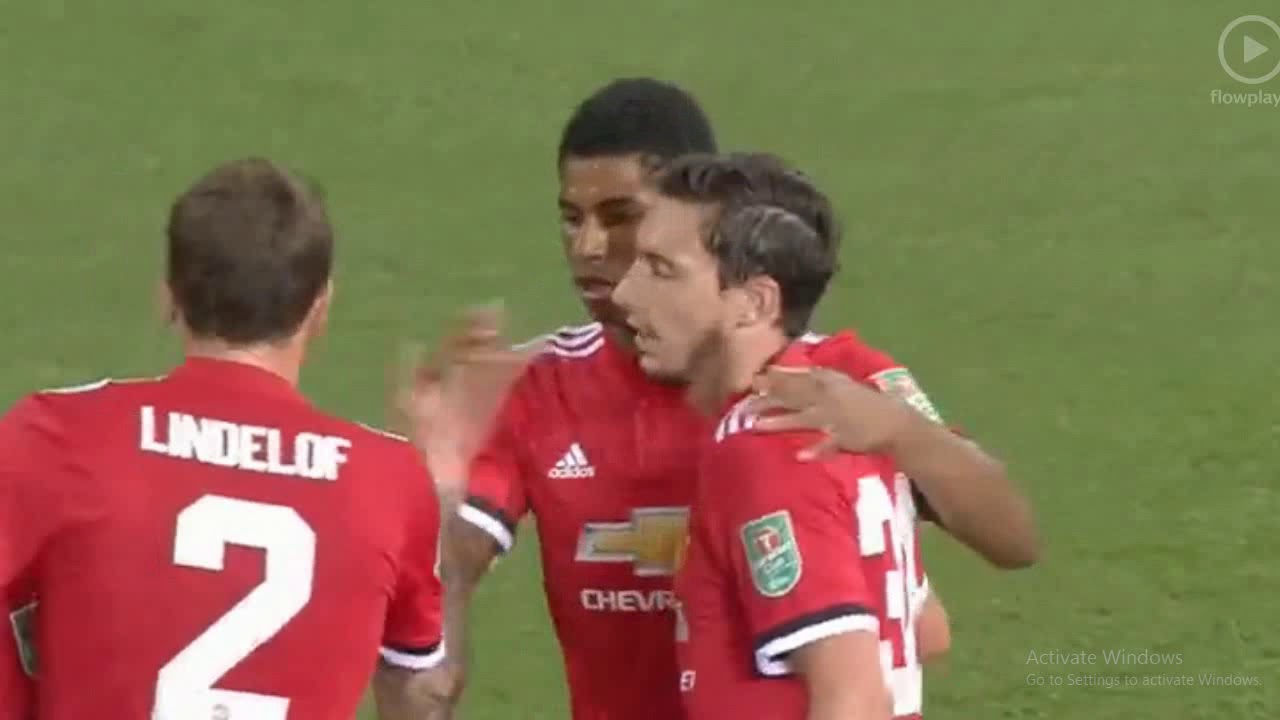 Marcus Rashford Wonder Goal Manchester United Vs Burton Albion 2-0