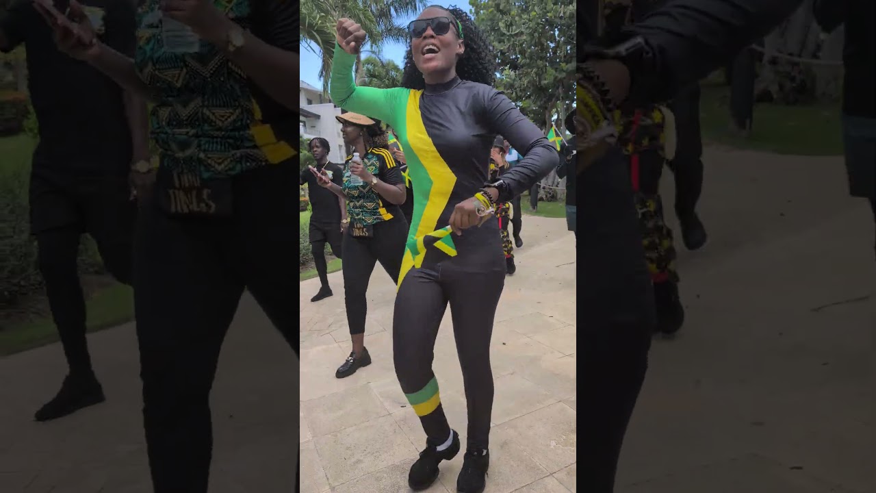 Jamaican Independence Day Parade Royalton Hotel Negril Jamaica #jamaicamaica #sunshine #onelove