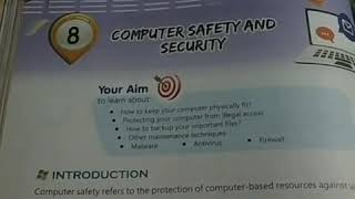 Class-7th Chapter-8 Computer safety and security (part-1)