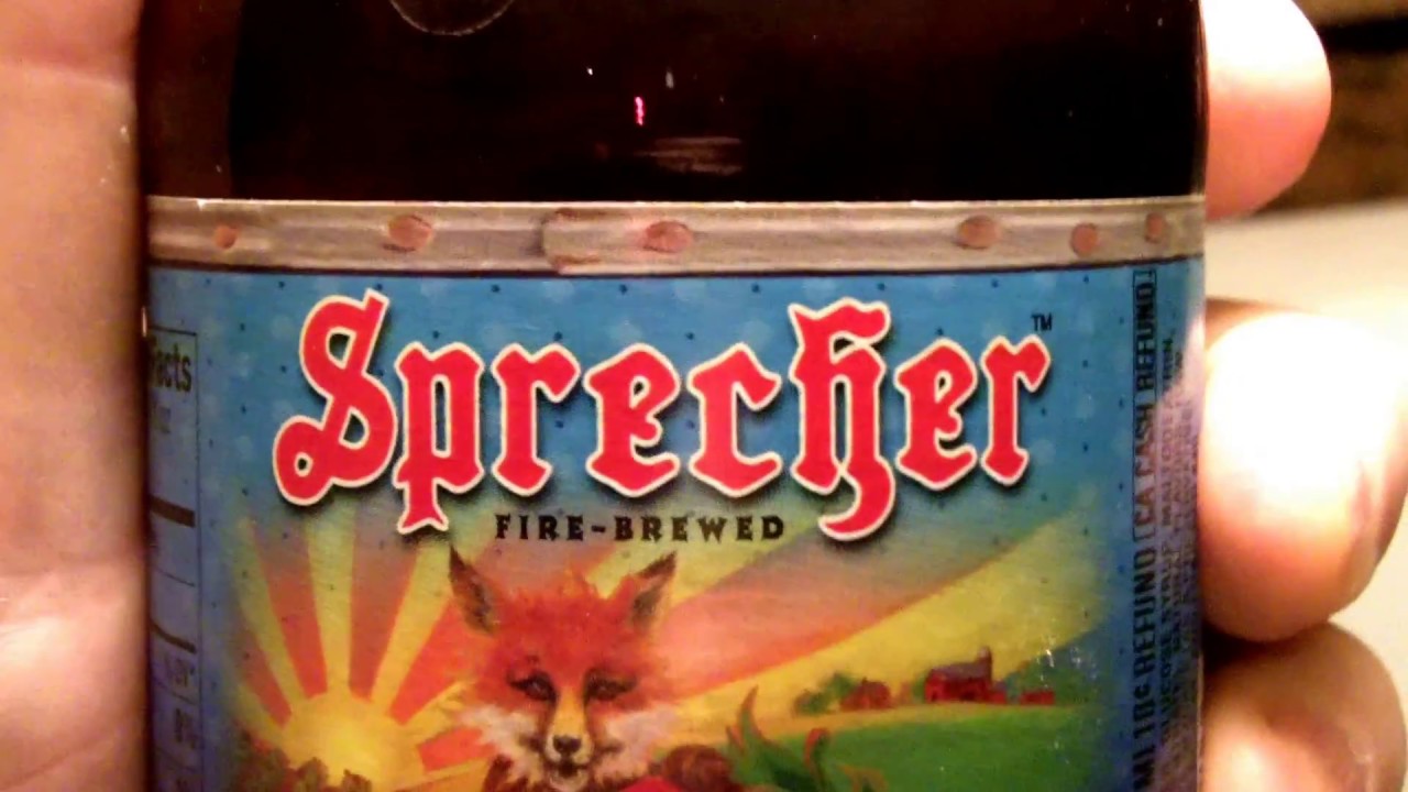 sodastream bottles Review of Sprecher fire brewed strawberry gourmet soda.