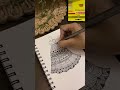 Day 3/7 of my mandala journey 🌀🖌️