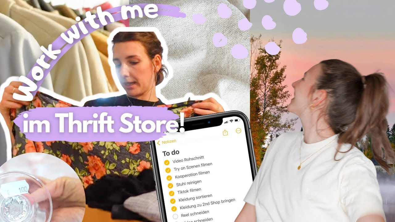 Second Hand Laden, kleiner Try on Haul + To Do's abarbeiten - Weekly Vlog