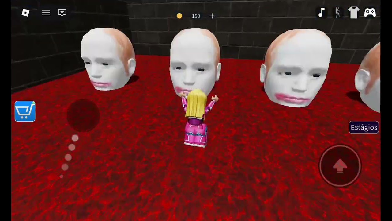 Ensinando a minha irmã a antonela a jogar fuja das cabeças 