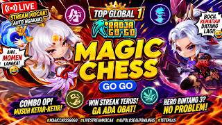 [LIVE 🔴] TOP GLOBAL 1 MCGOGO TOPUP TERBAIK RADJATOPUP.ID #MagicChessGoGo #MCGG #MCGGIDCreators