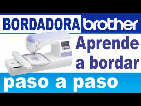 COMO BORDAR UNA GORRA CON BORDADORA DOMESTICA BROTHER PE600, PE800, PE450,  PE535 etc. 