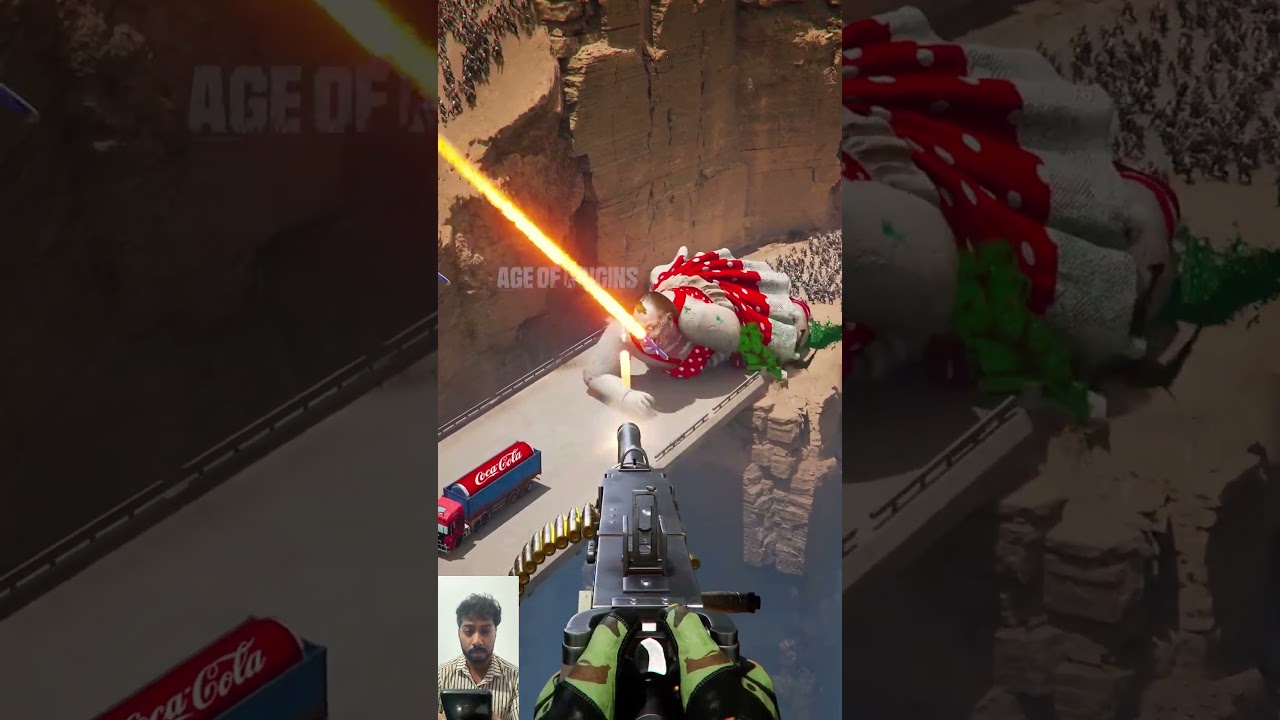 Age of Origin: Giant Zombie vs 21 Trains #viralshort #ageoforigins