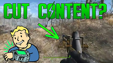 Fallout 4 - NEW CUT CONTENT FOUND?!