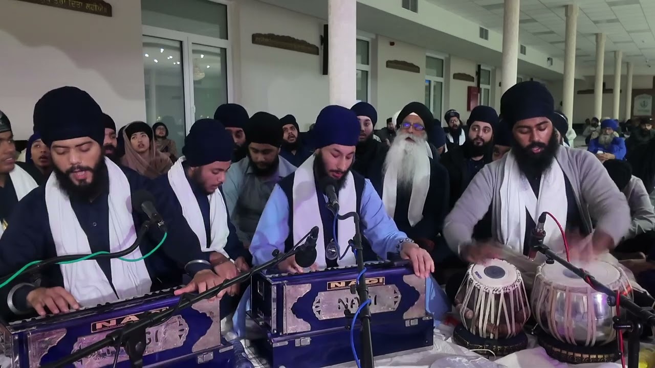 Bhai Bakhshish Singh Ji UK - International Akhand Kirtan Smagam Belgium Dec 2025 - Raensbaee