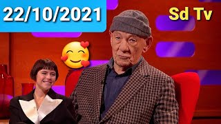 Graham Norton Show 22\/10\/2021 Eddie Redmayne, Jessie Buckley, Motsi Mabuse, Ian McKellen, Elton John