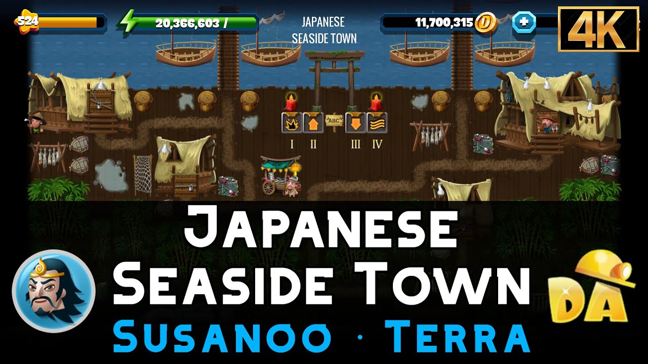 Japanese Seaside Town | Susanoo #6 | Diggy's Adventure - YouTube