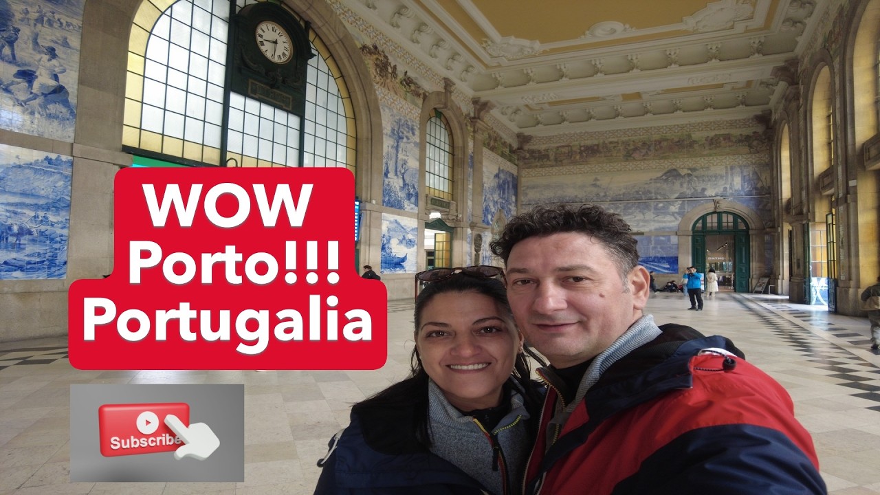 Porto la pas parcare gratuita, bus 500, centru vechi, gara Sao Bento și apus pe podul Dom Luis I.