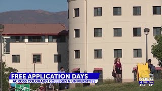 Colorado Free Application Day extended