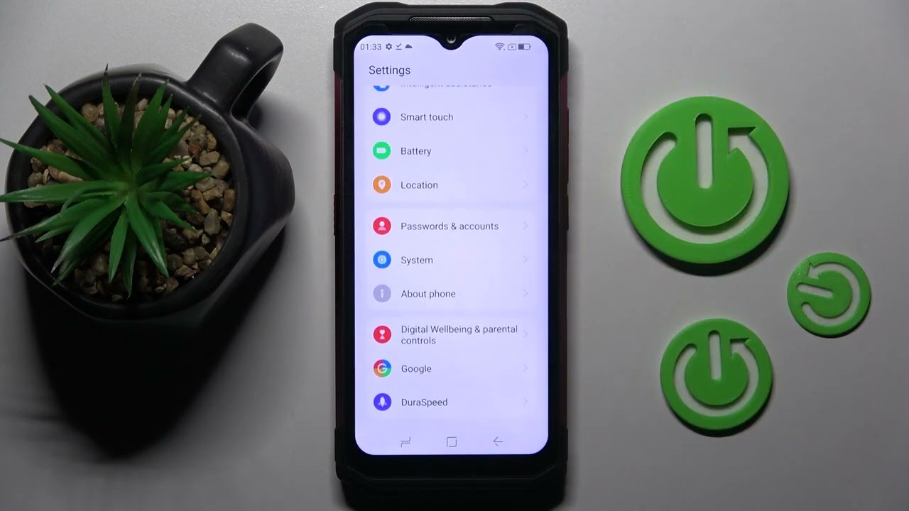 Open Text Correction Settings – DOOGEE S98 and All Keyboard Features