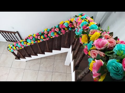 Vídeo: Como Decorar Uma Escada Para Um Casamento