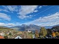 Mesmerising scenic beauty of lake thunersee spiez swisserland switzerland spiez thunersee