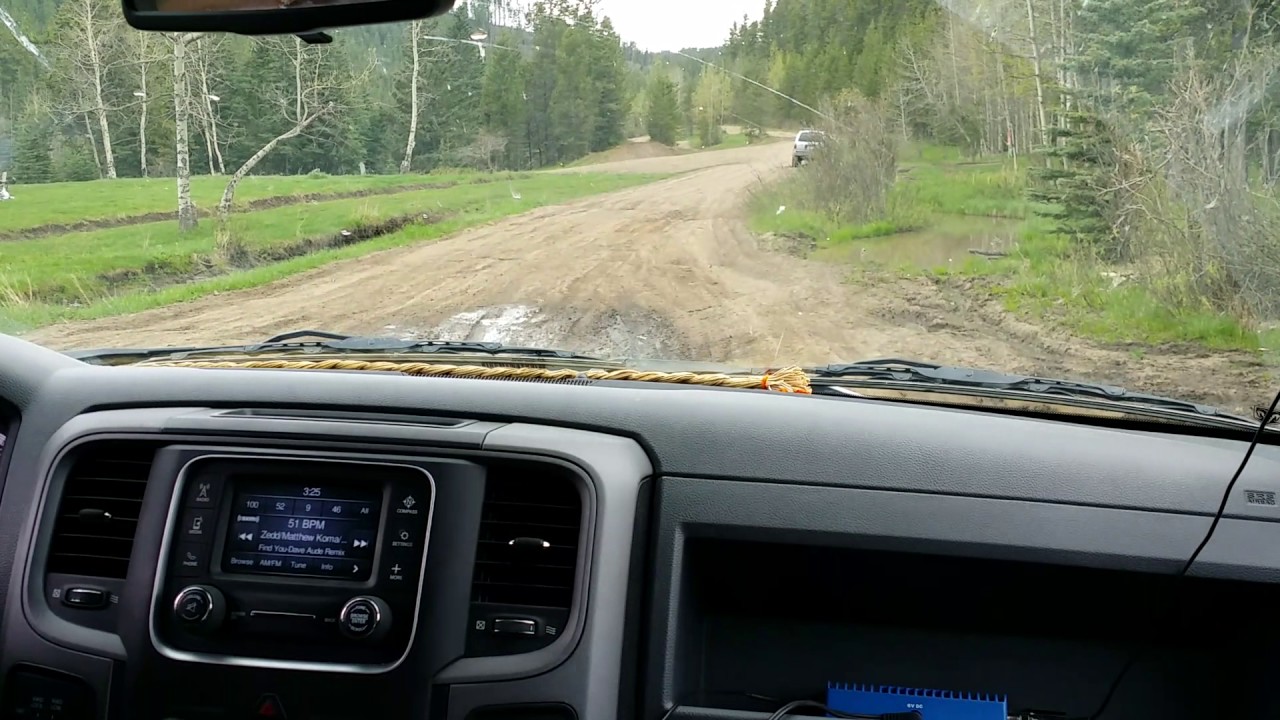 Mclean Creek Alberta run with truck
